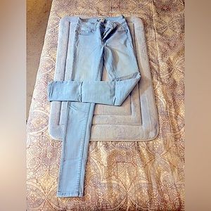 Blue Asphalt Skinny Ankle Leggings